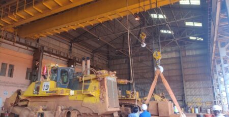 Renovation, Conditioning , Monitoring and Maintainance including Load Testing and Certification of Large EOT Cranes at Nalco Bauxite Mines, Damanjodi - By Terrablock Machinery